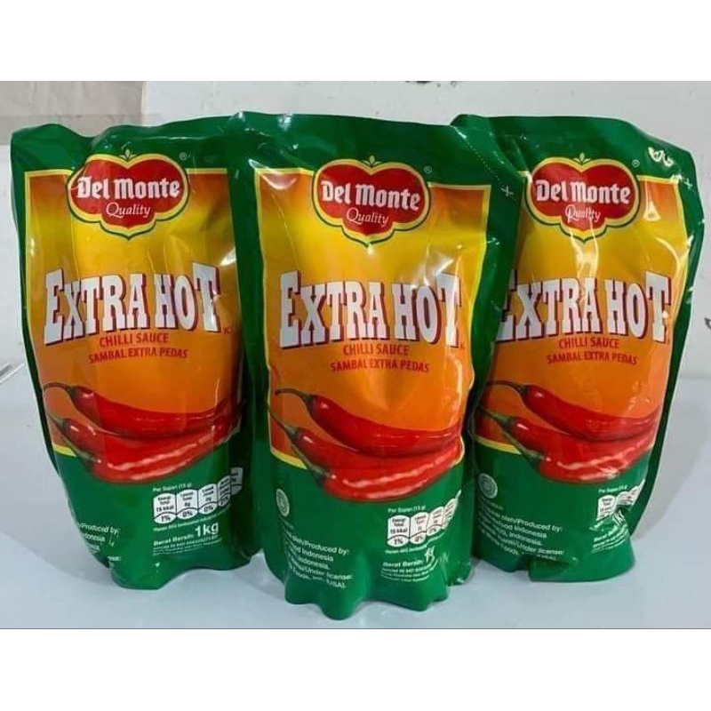 

Saus delmonte extra hot 1kg