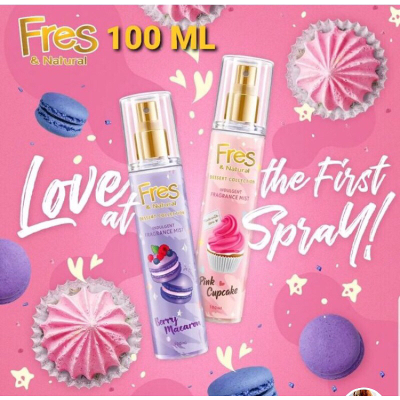 parfum fres berry macaron,pink cupcake 100ml