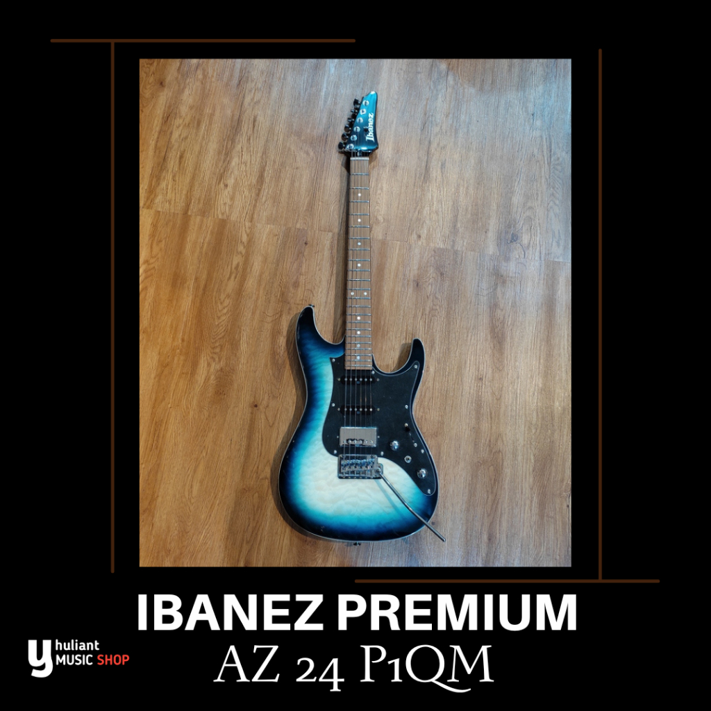 Ibanez Premium AZ24P1QM Elektrik Guitar original Second Like new
