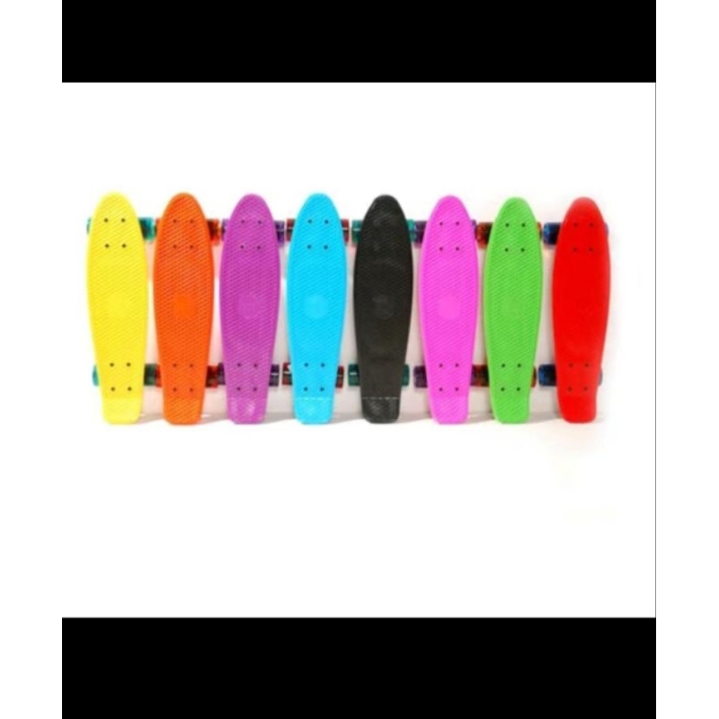 Skateboard penny board skateboard plastik roda pul karet original
