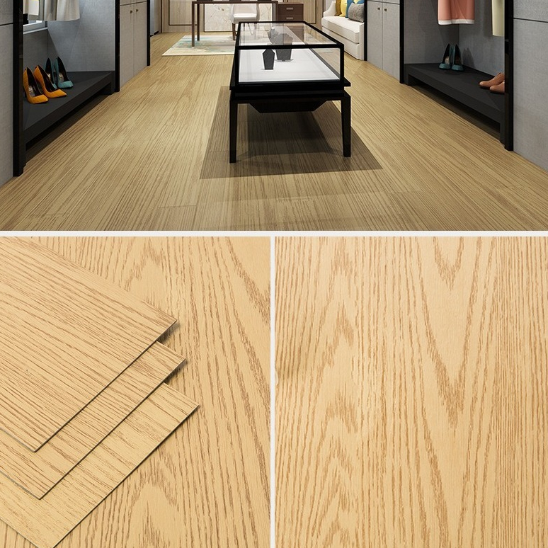 Lantai Vynil Stiker Perekat Vynil Lantai Kayu Pvc Ubin Lantai Premium / Vynil Stiker Lantai Modern /