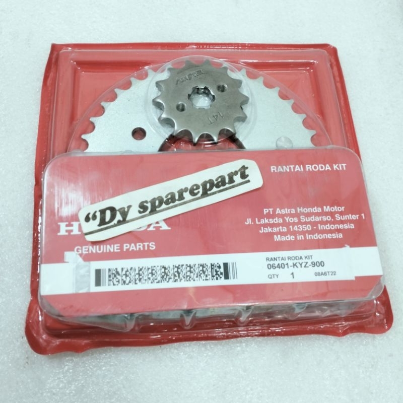 Gear Set Supra x 125 Helm in Gear Satu Set Supra X 125 Helm in