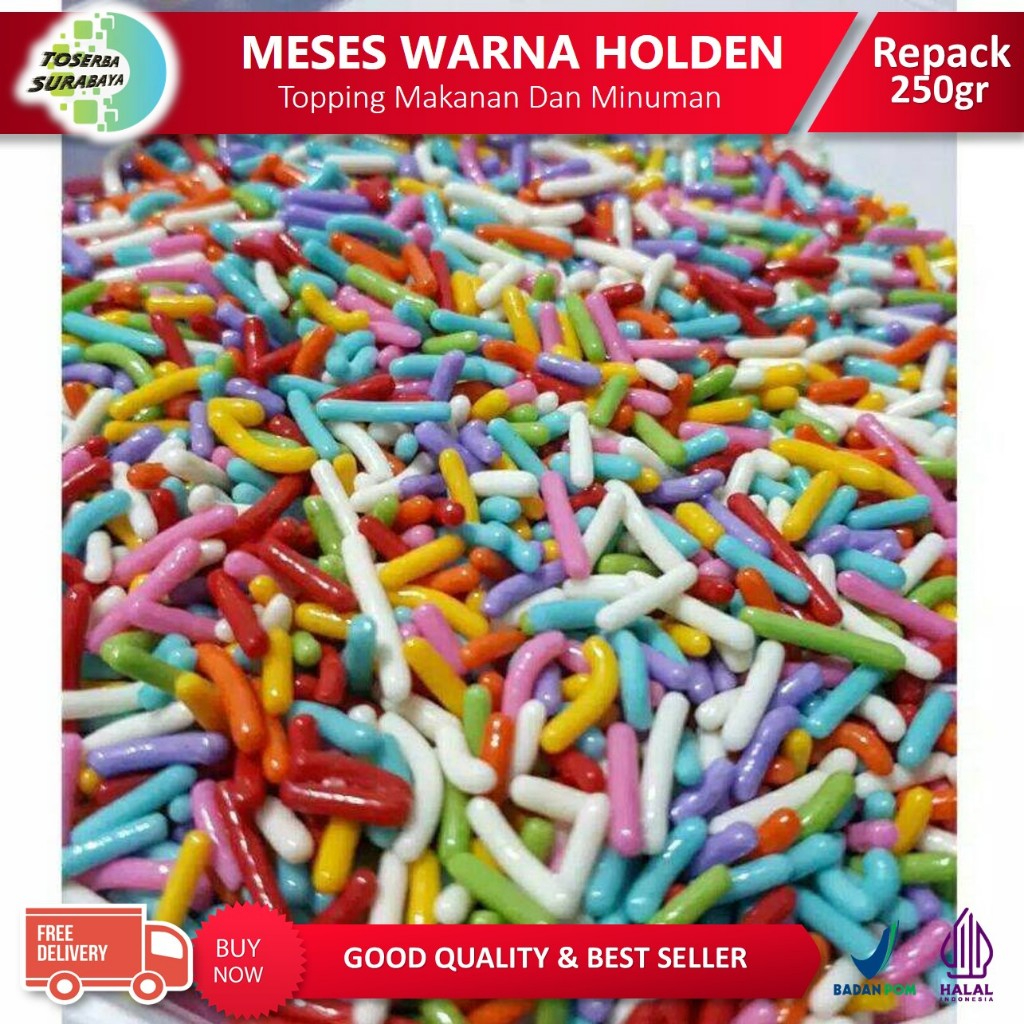 

MESES Warna Warni HOLDEN / Meses RAINBOW 250gr Good Quality