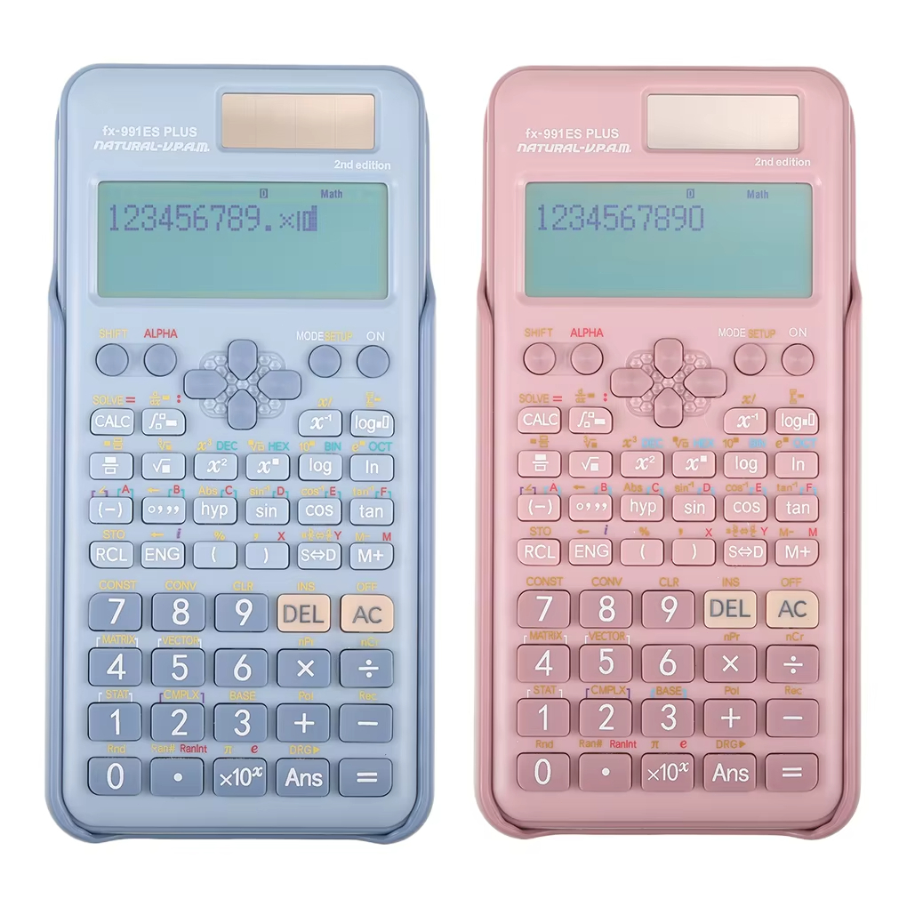 

Casio Kalkulator Scientific ilmiah FX-991EX/991ES-Plus Calculator Scientific Casio Kalkulator Casio Scientific 417 Fungsi/Dua Sumber Tenaga Baterai Dan Tenaga Matahari/40 Konstanta Rumus(Baterai Gratis)