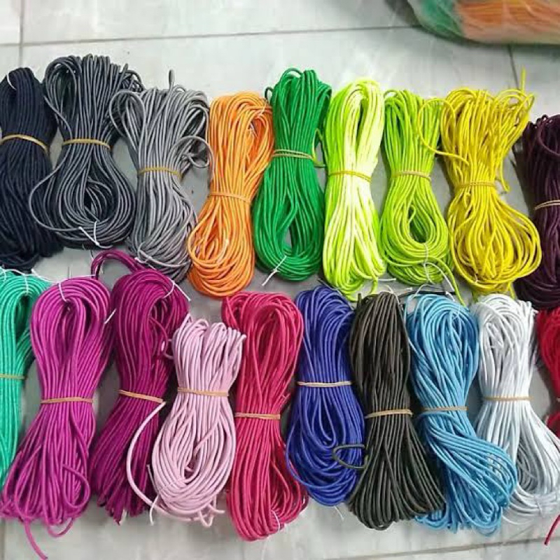 tali elastis/tali elastis untuk gelang/tali karet elastis