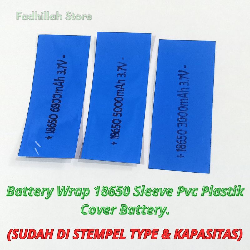 

Battery Color Wrap 18650 Sleeve PVC Plastik Baterai Jaket (Sudah Di stempel)