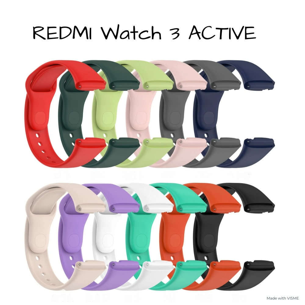 Strap Redmi Watch 3 Active Tali Cadangan Xiaomi Redmi 3 Active