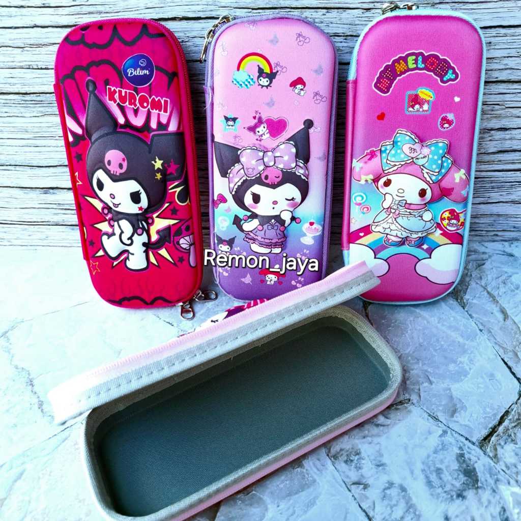 

Kotak Pensil 3D Karakter Timbul Tempat Pensil Anak Sekolah TK / Tempat Penyimpanan Alat Tulis