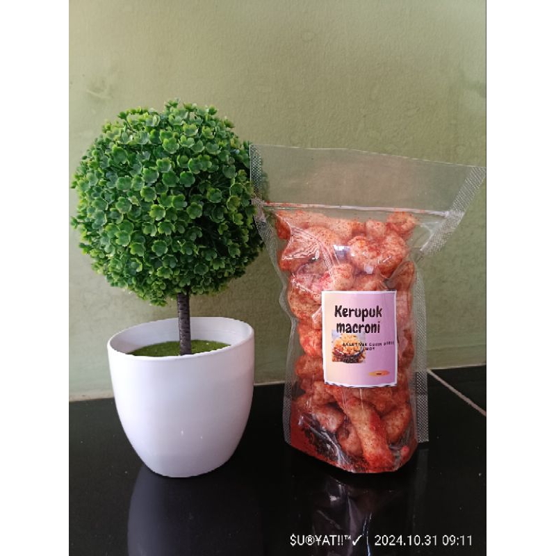 

Kerupukmacroni/5g/anekarasa