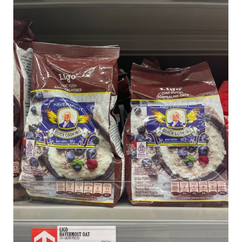 

ligo oat putih instan Australian oats quick cooking
