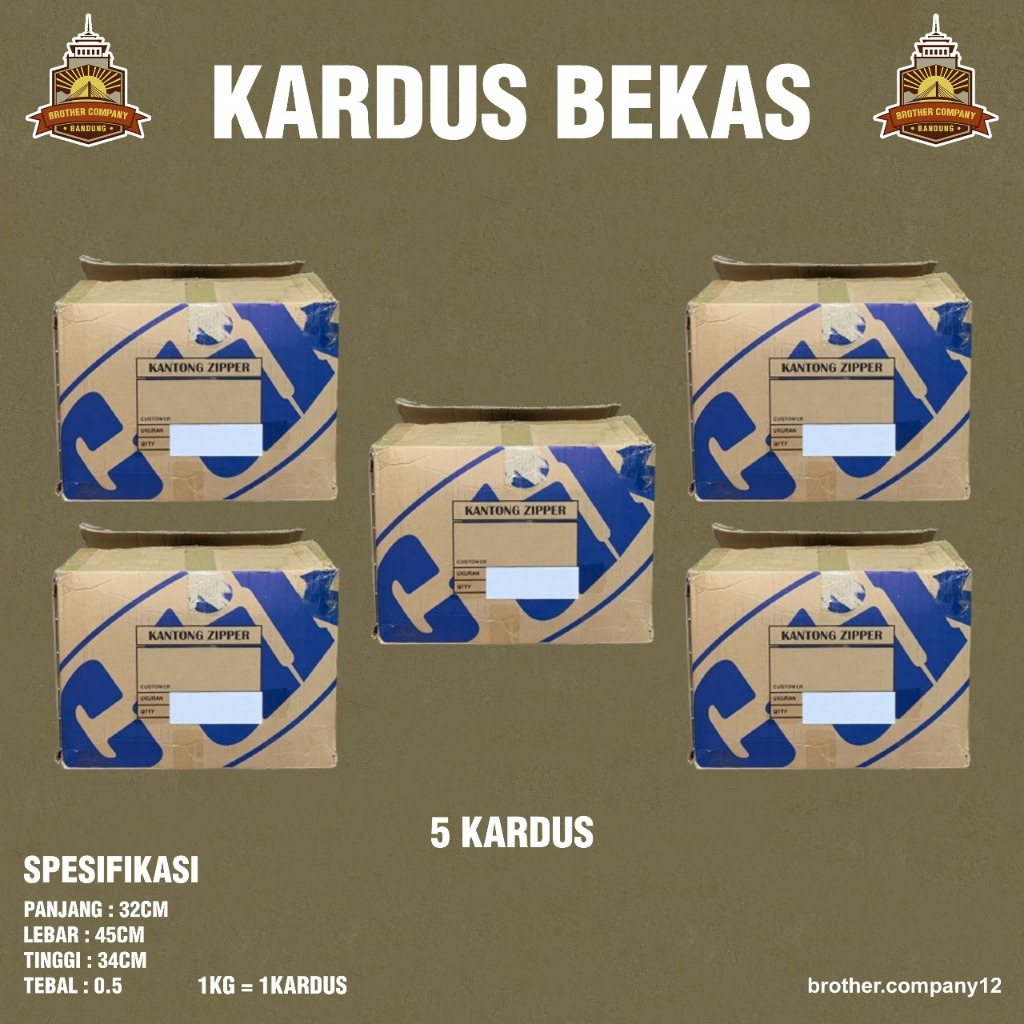 

(ISI 5 PCS KARDUS) Kardus Besar ukuran 32x45 Kardus Pindahan Kardus Bekas Kardus Jumbo Dus Besar Dus Bekas