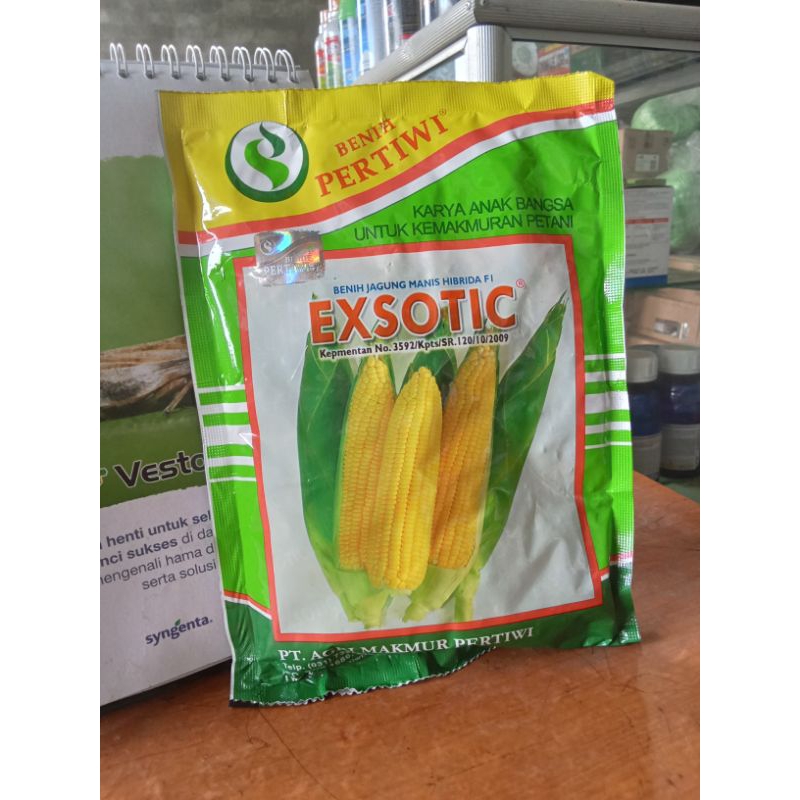 Benih Jagung manis exotic/kemasan 500 gr/benih bagus, unggul terjamin manis