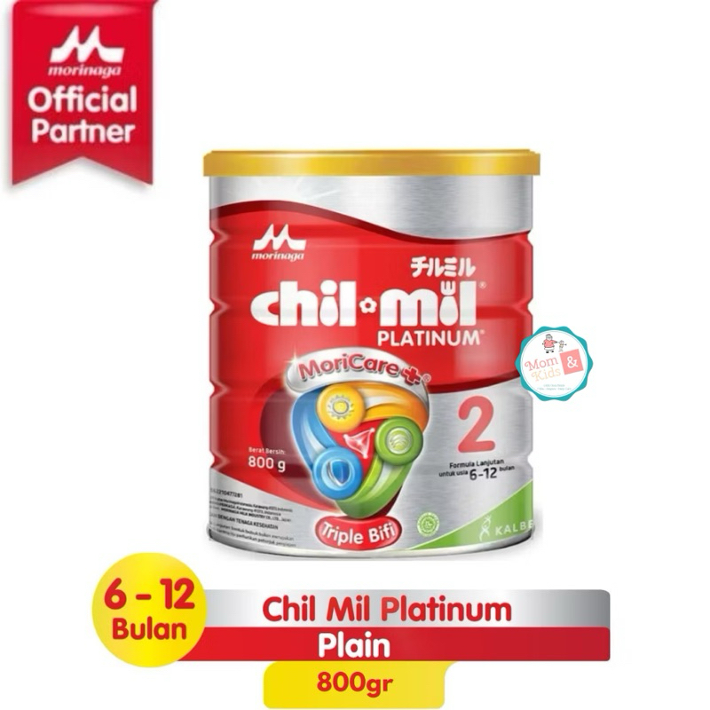 CHILMIL PLATINUM 800 GR | MORINAGA CHIL MIL PLATINUM (6-12 BULAN) 800GR