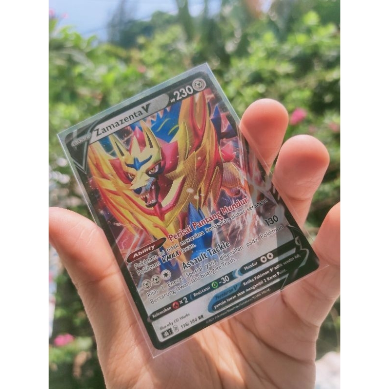 Zamazenta V 118/184 - S8B Pokemon TCG Indonesia