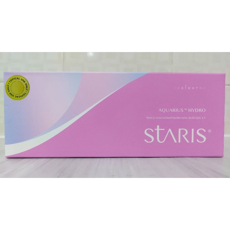 Skinbooster Hyaluronic Acid HA Staris Aquarius Hydro Booster Glass Skin