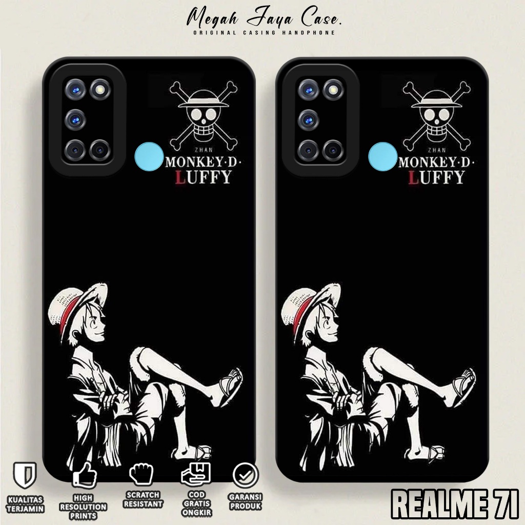 Case REALME 7i - Casing REALME 7i Motif OP - Softcase Hp REALME 7i - Kondom Hp - Pelindung Hp - Soft