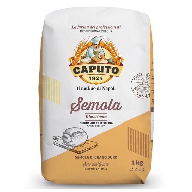 

Semola Flour Caputo / Caputo Semola Rimacinata / Semola Durum Wheat Caputo