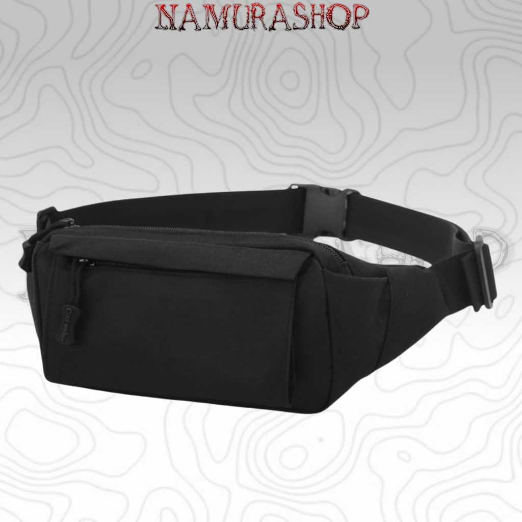 [T.6021] Tas Pinggang Pria Model Terbaru/ Tas Pinggang Pria Tactical/ Tas Selempang Pria/ Tas Model