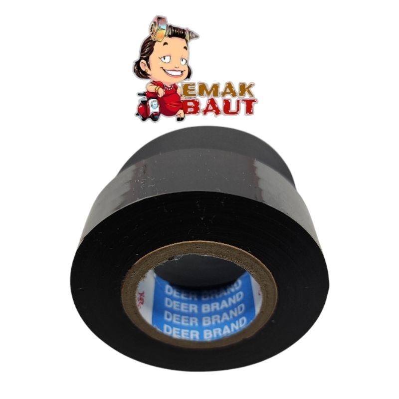 Isolasi Kabel Listrik Deer Brand solasi selotip non Lem kusus kabel