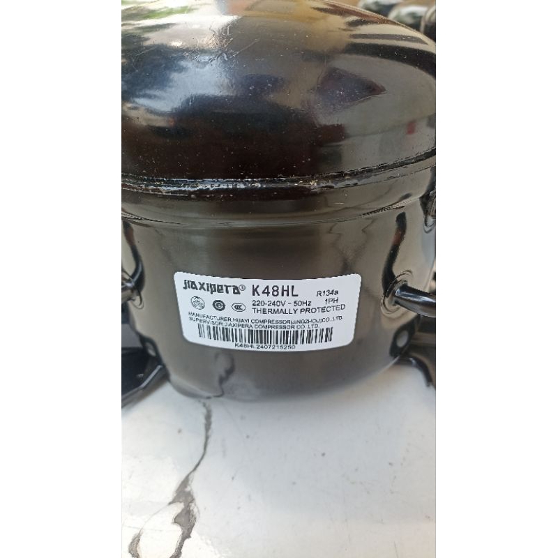 KOMPRESOR K48HL 1/6pk KULKAS SHARP 2 PINTU  K48HL