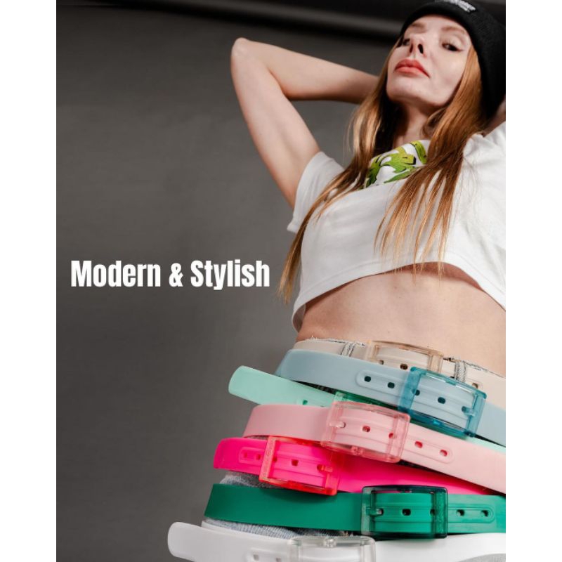 IKAT PINGGANG SPYDERBILT ORIGINAL - SPECTRUM COLOURFULL MEN BELT TPE23001 PINK ALL