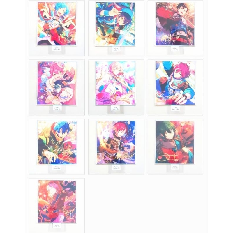 [Ada Plastik Pelindung] Ensemble Stars CN Hologram Shikishi