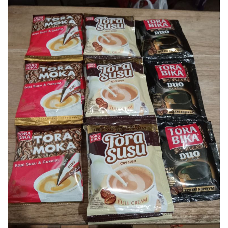 

KOPI TORABIKA// TORABIKA SUSU//TORABIKA MOCA//TORABIKA DUO// 1 RENTENG