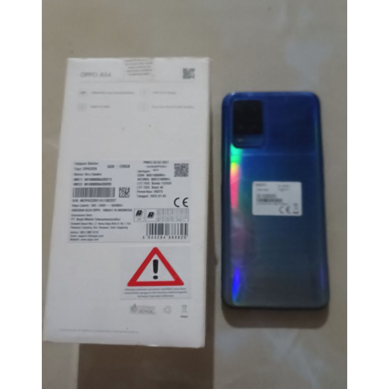 Oppo A54 ram 6/128 minus