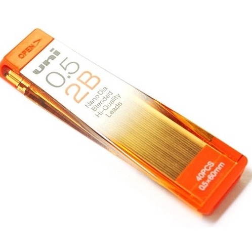 

KI3 Isi Pensil Yang 5X Kuat Uni Nanodia UNI522ND 5MM HB4B