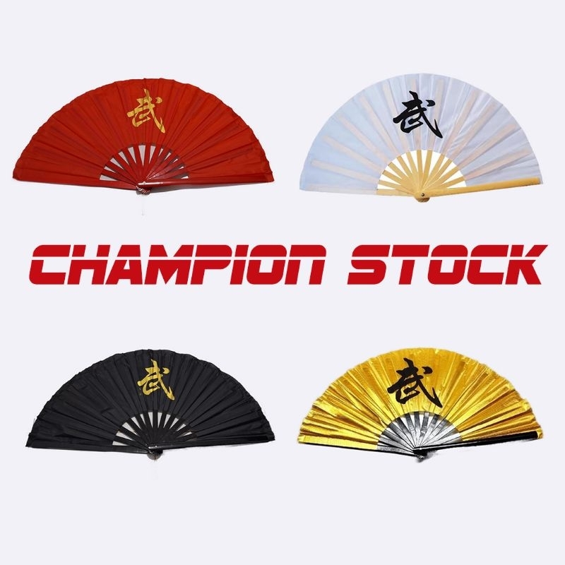 Kipas Bambu wushu Taichi Tradisional