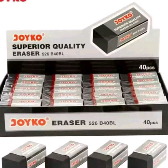 

KF7 1pak 4pcs Hapusan Joyko hitam kecilpenghapus Joykohapusan joyko putih