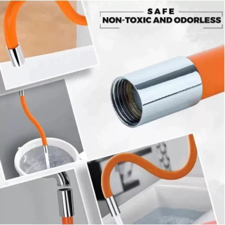 Sambungan Kran Air Fleksible Selang Flexible 360 Derajat Extention Cuci Muka Kaki Wastafel Ember
