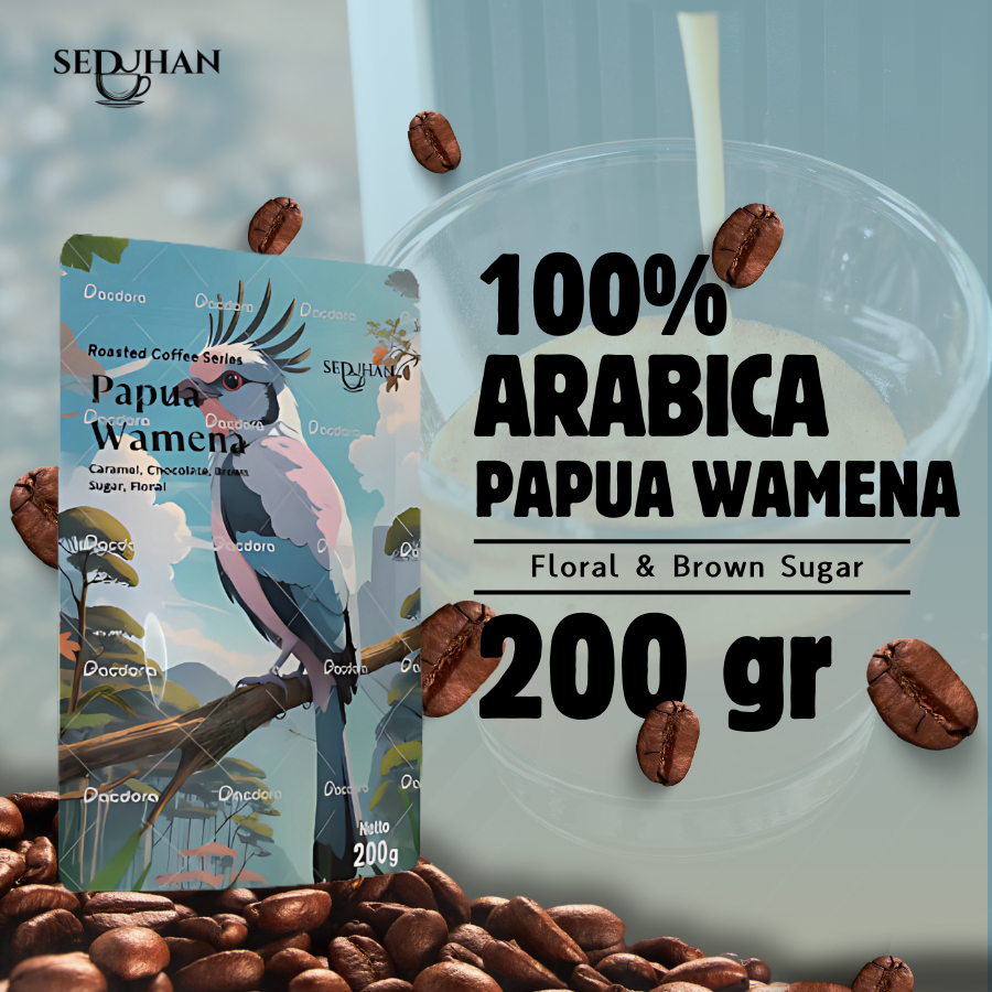

SEDUHAN - Biji Kopi Arabika Papua Wamena Full Wash (Roasted Beans)