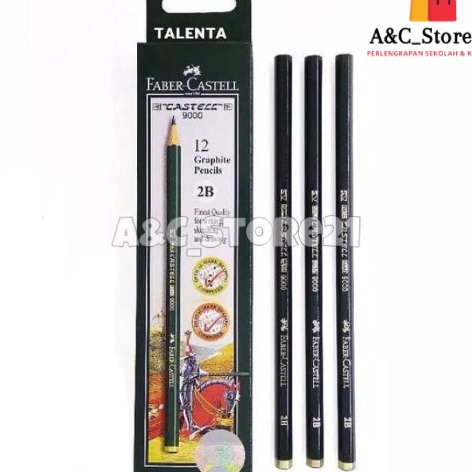 

Hemat PENSIL 2B FABER CASTELL PENSIL FABERCASTELL 1 PACK