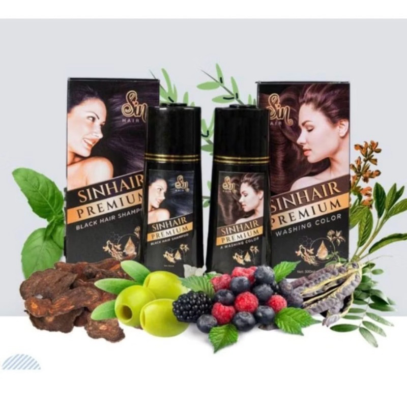 Sin hair shampoo penghitam Rambut No 1 Di Jepang, Dijamin Original Asli, Langsung dikirim