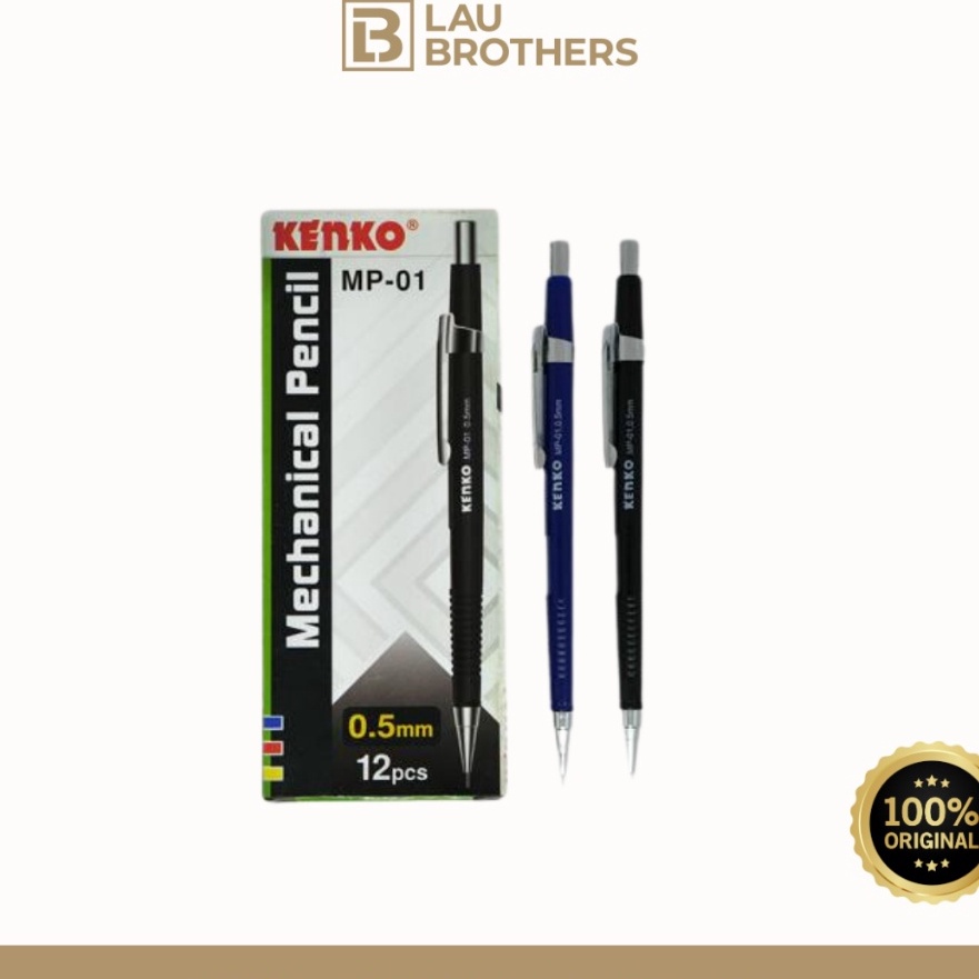 

berkualitas MECHANICAL PENCIL PENSIL MEKANIK KENKO MP1MP1TG 1LSN12PCS