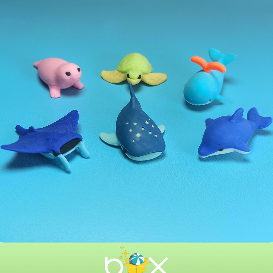 

KP8 OCEAN ANIMAL ERASER 6S PENGHAPUS MOTIF BINATANG LAUT ISI 6