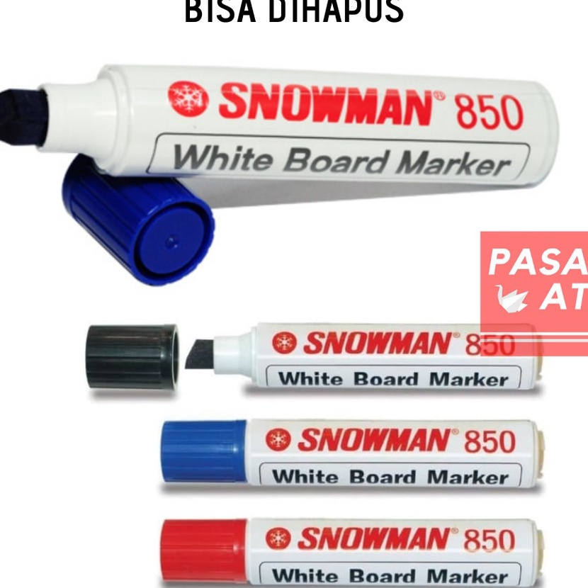 

KF7 Spidol SNOWMAN Whiteboard jumbo 85 Bisa dihapus pcs