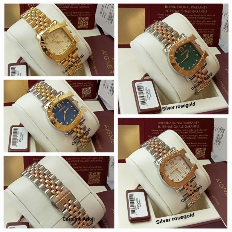 Jam tangan wanita Aigner Massa Due AGW 249002 (Garansi Resmi)
