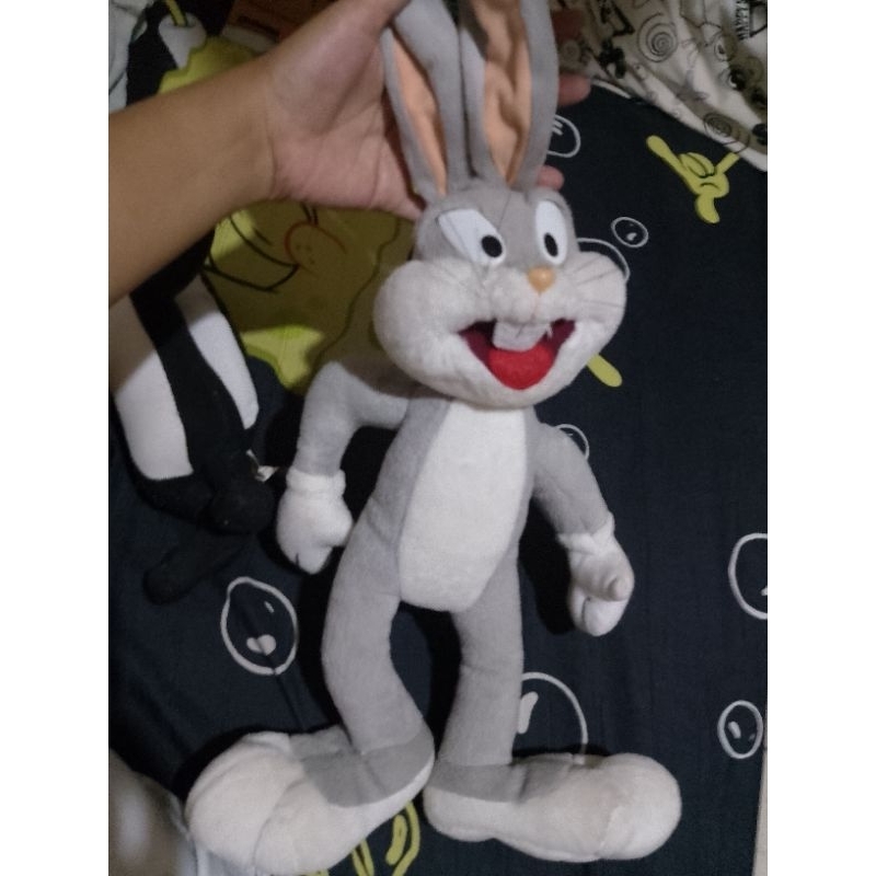 Boneka pre❤️❤️ bugs bunny ORI looney tunes , boneka kelinci lucu mainan bayi / anak