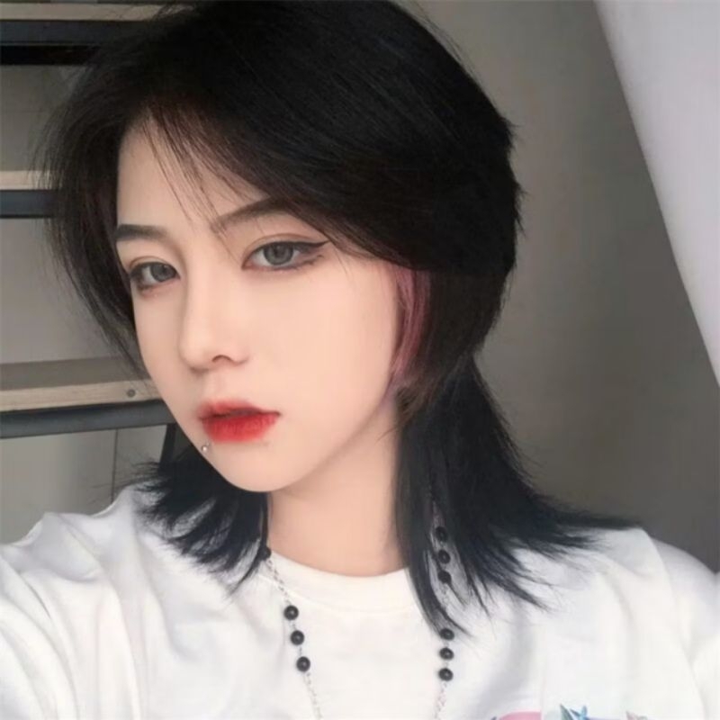 WIG RAMBUT PALSU PRIA MULLET PANJANG KUNCIR/WIG PRIA MULLET PANJANG