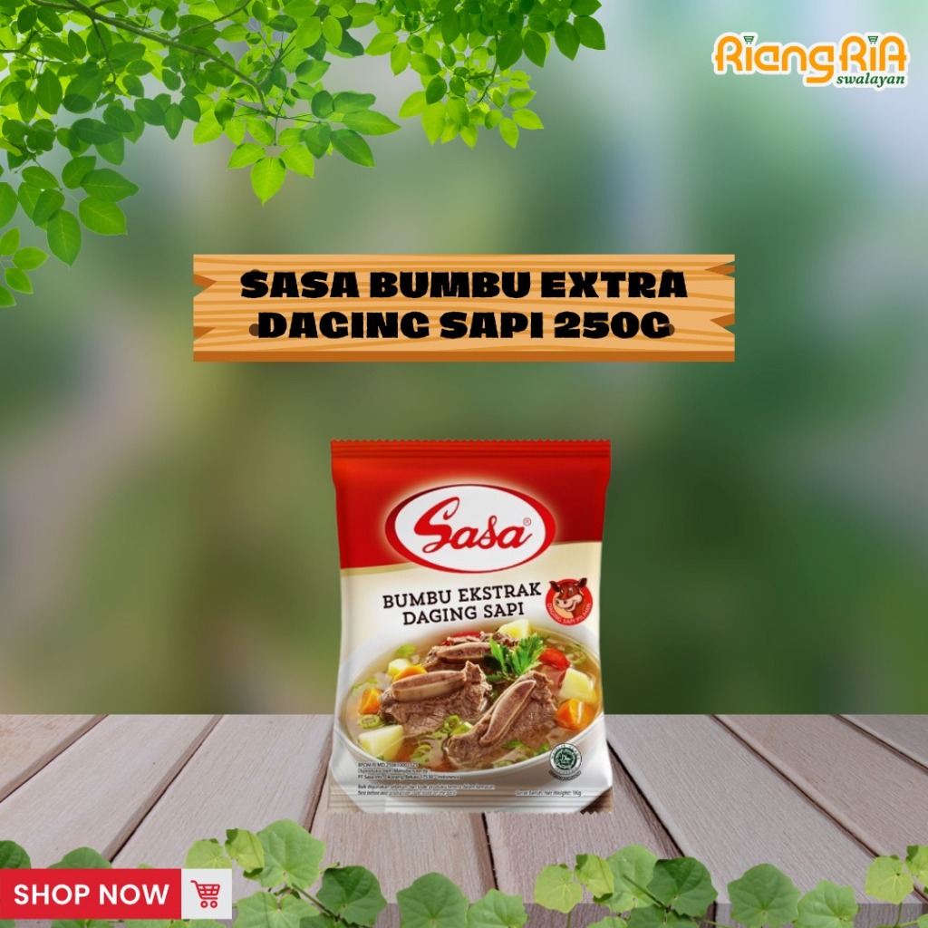 

SASA - Bumbu Ekstrak Daging Sapi 250gr