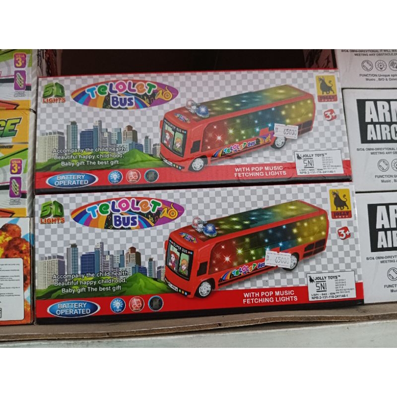 Mainan Bus Telolet