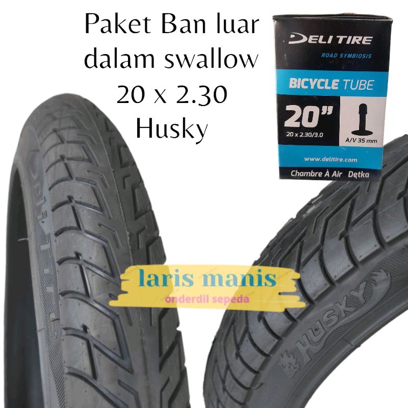 swallow husky ban luar dan dalam sepeda BMX 20 x 2.30