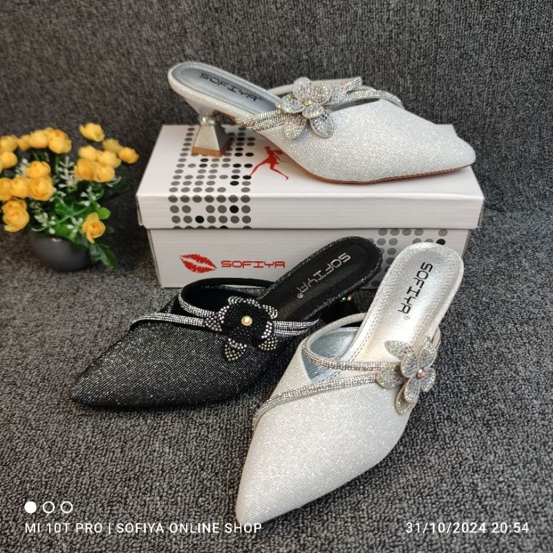 [BISA COD] SOFIYA ORI 8036 1 SANDAL PESTA WANITA IMPORT / SENDAL PERNIKAHAN / PARTY SHOES TINGGI 7CM