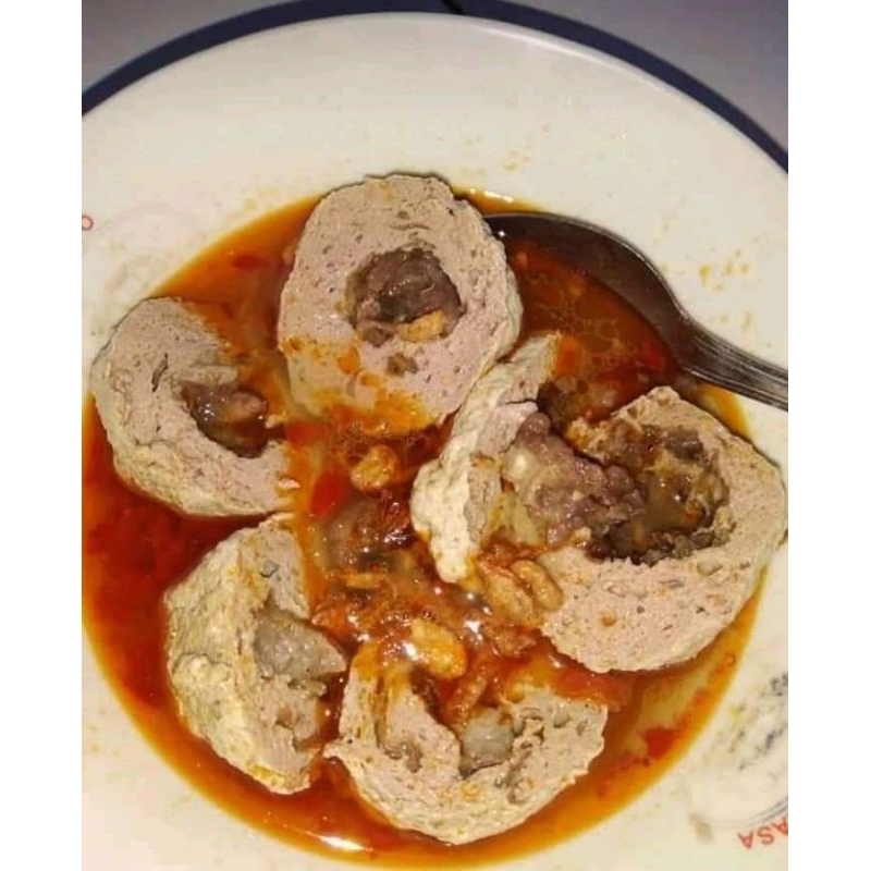 

Baso ikan Bandung isi jando / mercon /telor