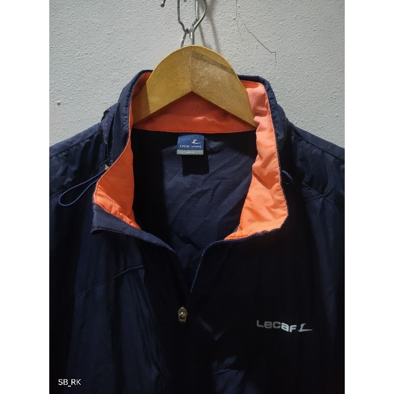 jaket lightweight running olahraga lecaf