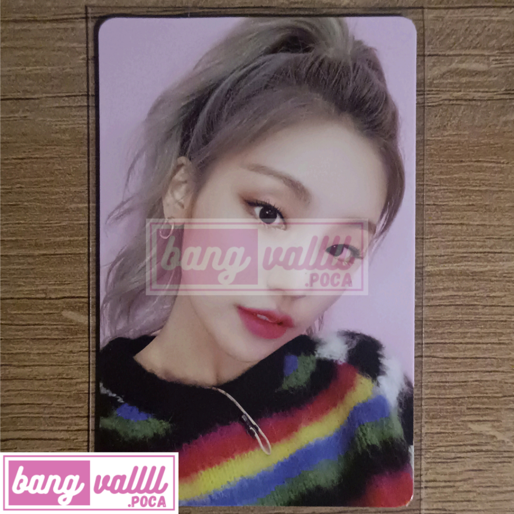 PHOTOCARD PC YEJI ITZY NO BAD DAYS NBD FEBRUARY OFFICIAL