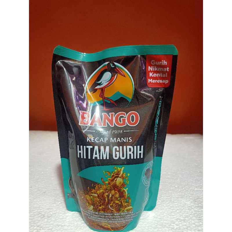 

(Bisa COD) Kecap Bango Hitam Manis Kemasan Refill 550gr