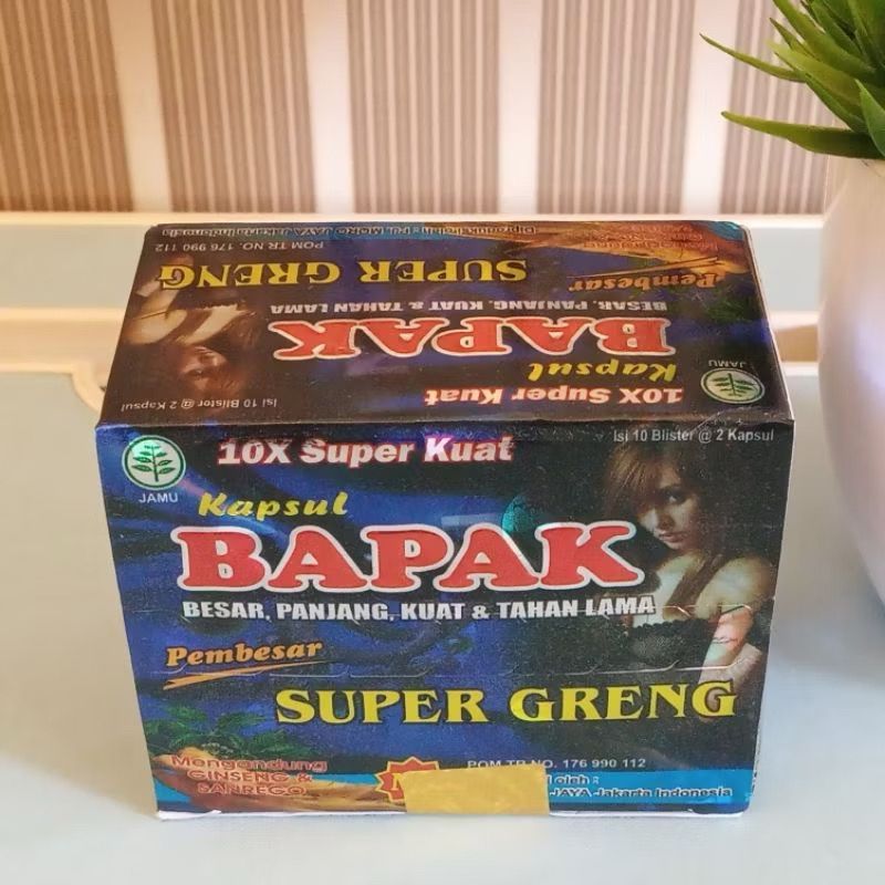kapsul BAPAK 10 X LEBIH STRONG ORIGINAL 100%